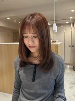 ケシキ 表参道 原宿(kesiki.)&nbsp;ミディアムレイヤー/顔周りレイヤー/ハッシュカット/韓国へア