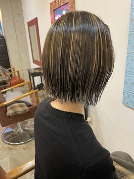 グリーンポルタ(Green Porta) 白髪ぼかしハイライト