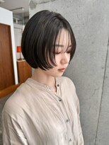 ベンティ(venti)&nbsp;【VENTI 伊藤】前上がりミニボブ×ダークグレージュ