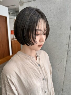 ベンティ(venti) 【VENTI 伊藤】前上がりミニボブ×ダークグレージュ