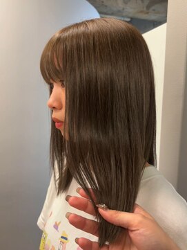 カノエ(canoe) モカムース 韓国巻き レイヤーカット 髪質改善 【大濠赤坂】