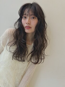 ブリンク(blink) ドライパーマケアパーマロングくすみブラウントリートメント