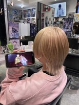 トーキョー オタクヘアー(TOKYO OTAKU HAIR)&nbsp;ウルフカット/ホワイトベージュ