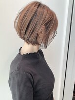 ステアケース ギンザセブン(stair:case ginza7)&nbsp;大人前下がりショートボブ丸み
