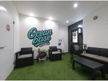 オーシャンベースバーバーショップ(Ocean Base Barber Shop)の雰囲気(店内)