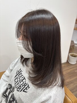 ルセ イノベーション 蓮田店(Ruse innovation) 【6月】ミディアムレイヤー×透明感カラー