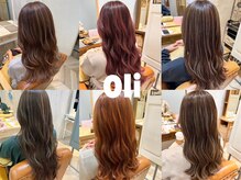 オリ(Oli)の雰囲気(ハイライトもいろんなデザインができます!!【ブリーチ】)