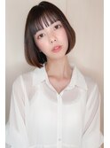 大人気！あごラインボブ