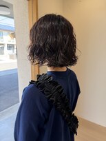 ヘアデザイン ディクト(hair design D.c.t) 大人可愛い|外ハネボブパーマ×ケアパーマ