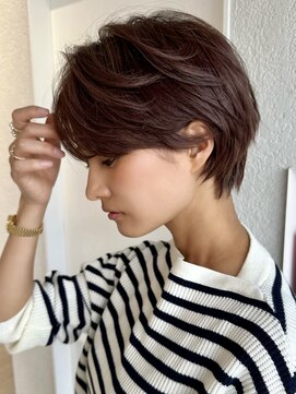 レジット 海老名(Legit) 30代40代50代◎白髪ぼかし ハイライト ショート 海老名 美容室
