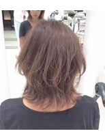 ケンジ 平塚 アネッタ(KENJE annetta)&nbsp;マッシュウルフ&バレイヤージュカラー♪