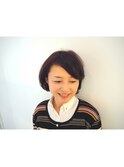 くせを生かした大人ボブ