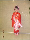 まとめ髪と着付け