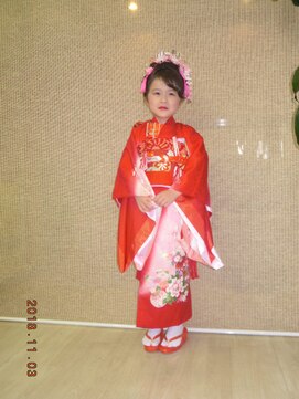 トータルビューティーサロンカワニシ まとめ髪と着付け