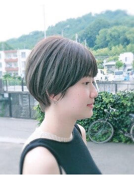 前髪ありでも ハンサムショート L ルーシィヘアークラブのヘアカタログ ホットペッパービューティー