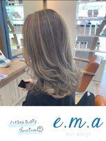 エマヘアデザイン(e.m.a Hair design)&nbsp;グレーパール