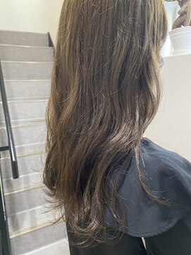 ルー(loup) カーキアッシュ/オリーブ/透明感カラー/くすみカラー