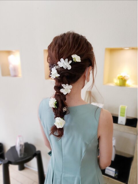 ヘアアレンジ/結婚式/入学式/入園式/卒園式/卒業式/ヘアセット