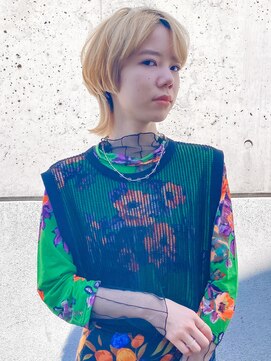 タイドヘア 茨木店(TIDE HAIR) ハイトーンブランド×デザインカット