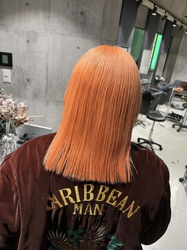 アンダーバーホワイト 京橋店(_WHITE) ペールオレンジ×レイヤースタイル