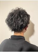 無造作スパイラルパーマ