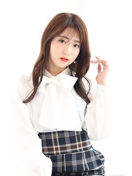 シロフ シンジュク(shirof shinjuku) ロング☆韓国風シースルーバング