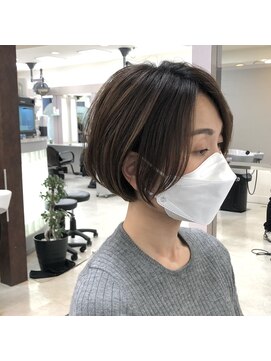 テルミークリニカルデザイン 北千里 30代40代50代ショートボブショートカット