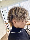ブリーチパーマ×ツイストスパイラルパーマ