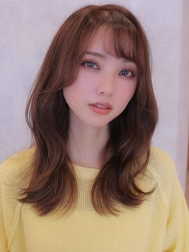 アグ ヘアー ウェイン 山形若宮店(Agu hair wain) 《Agu hair》リラクシーゆる巻ミディ