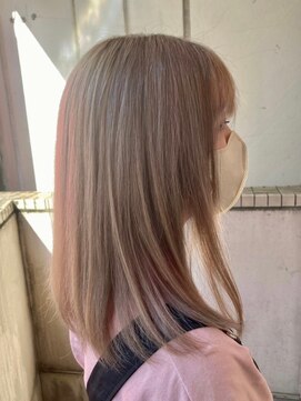 マティーナ ヘアー 池袋(Matina hair) 【ミルクティー/ダブルカラー/ハイトーン】20代30代40代