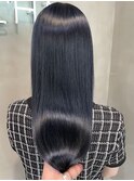 【ROJITHA原宿表参道】縮毛矯正×ブルーブラック