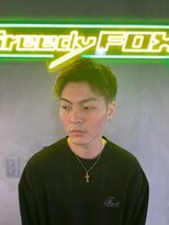 グリーディーフォックス 三軒茶屋(GreedyFOX)&nbsp;波巻き/マッシュパーマ/ウルフ/ハイライト<理容室>三軒茶屋