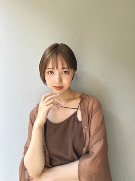 フュー 新小岩(few.) セミディ/姫カット/前髪 黒髪/グレーベージュ[新小岩駅]