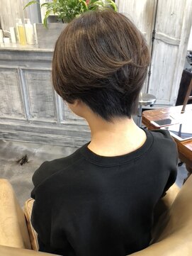 モワ 仙台(Mois) ショートボブ/髪質改善/似合わせカット/イメチェン/フルバング