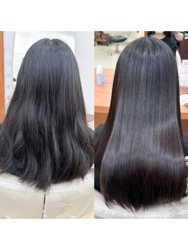 アッシュ 二子玉川店(Ash) シルキーストレート/髪質改善縮毛矯正