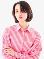 ガリカ 蔵前(Gallica)&nbsp;<土屋結良>顔まわりレイヤーにしっとりまとまるストレートボブ