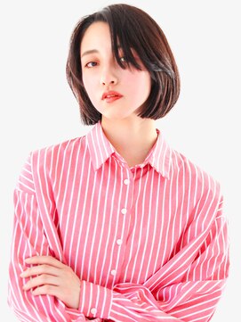 ガリカ 蔵前(Gallica) <土屋結良>顔まわりレイヤーにしっとりまとまるストレートボブ