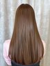 【上新庄予約数NO.1深田強指名限定】髪質改善ストレート+カット￥16500