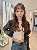 ユイル(Uil)&nbsp;似合わせ小顔カット× ベージュカラーデザインカラー