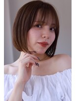 ソイクフ 四条大宮店(SOY-KUFU)&nbsp;20代30代40代◎ 魅力倍増カールセミディダークグレージュ