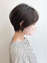 クイントネオリーブ 自由が丘正面口店(quint:neolive)&nbsp;大人ショート透明感アッシュベージュ自由が丘インナーカラー