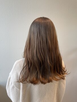 サラ ビューティー サイト 古賀店(SARA Beauty Sight) グレージュ/透明感カラー/ベージュ/ブリーチありダブルカラー