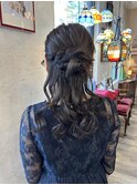 ヘアアレンジ/ヘアセット/お呼ばれセット/結婚式/二次会