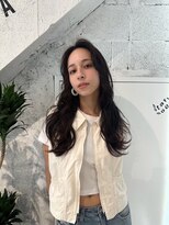 カリファ 田町(KHALIFA)&nbsp;くびれ×ストレート×長め前髪×ワンカール  20代30代40代