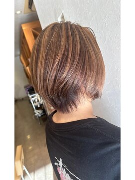 エヌアンドエー 春日部東口店(hair shop N&A) 大人のハンサムショート×髪質改善ケアカラー