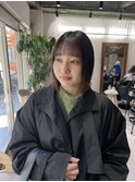 【ADORE横浜】ボブ×パッツン前髪