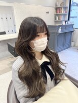 アデプト 北千住店(adept)&nbsp;【adept北千住エリ】韓国ロングヨシンモリ×ラベンダーアッシュ