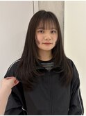 【YOKE】姫レイヤーワイドバング顔周りレイヤーレイヤーロング