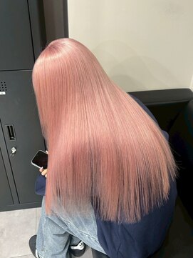 ベレーザ 渋谷(BELEZA) 12784髪質改善ストレートラベンダーミルクティーホワイトピンク