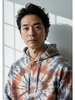 アントワープトーキョー(antwerp TOKYO)&nbsp;メンズパーマスパイラルパーマ縮毛矯正40代50代